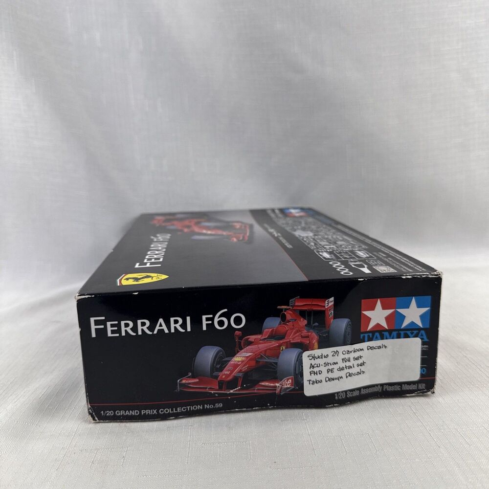 Tamiya 1:20 Ferrari F60 Model Kit Made in Japan - Picture 3 of 10